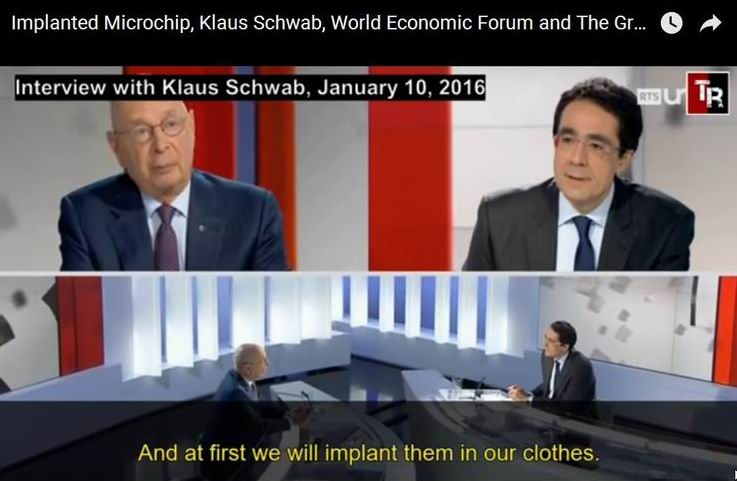 Klaus Schwab (Fundador Foro Económico Mundial de Davos)