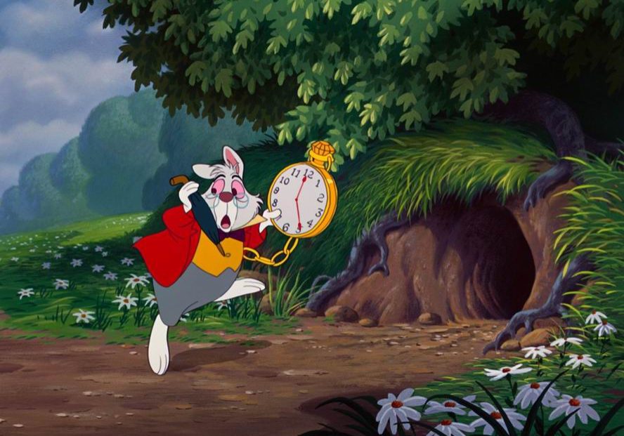 Alice in Wonderland 1951 Disney Rabbit hole 1 V2